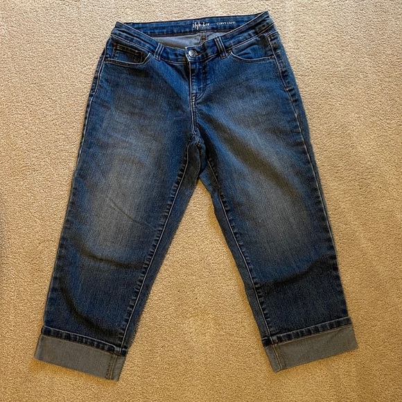 Style & Co. Petite Cuffed capris - Picture 1 of 4